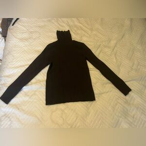 Chico's Classic Dark Brown Turtleneck Sweater